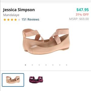 Jessica Simpson ballet flats